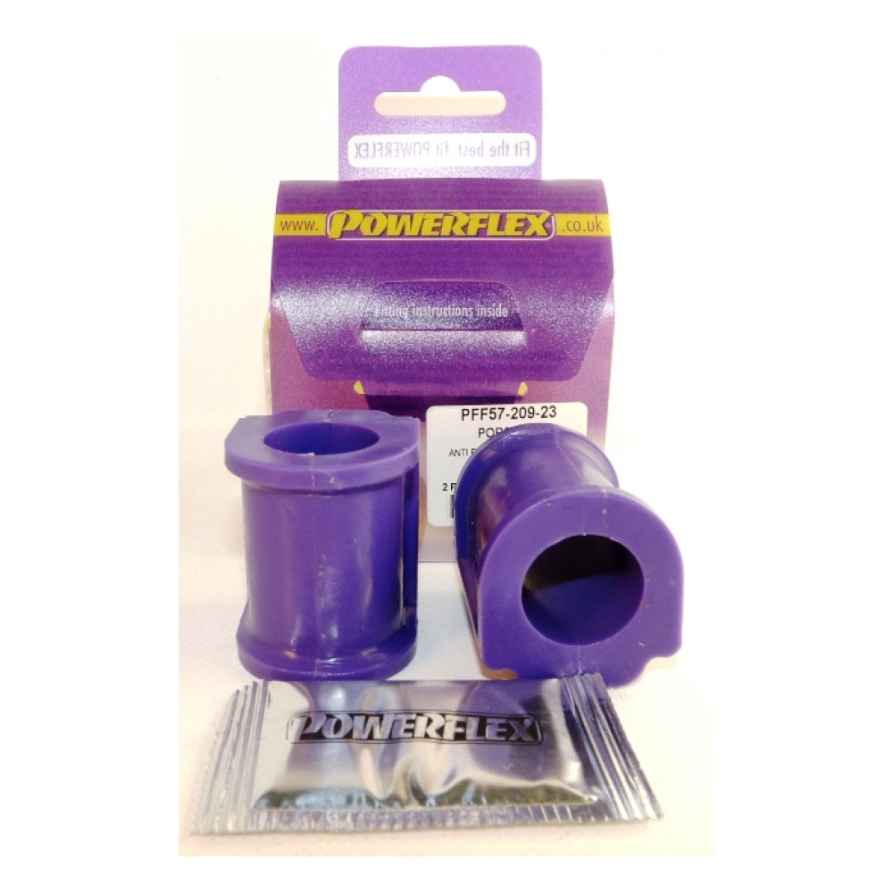 Silentbloc Powerflex pentru bară antiruliu de 23 mm față, Porsche 911 / 964 / 993 (2 bucăți) - PF-F57209-23-2 - PFF57-209-23 - 5055676506498