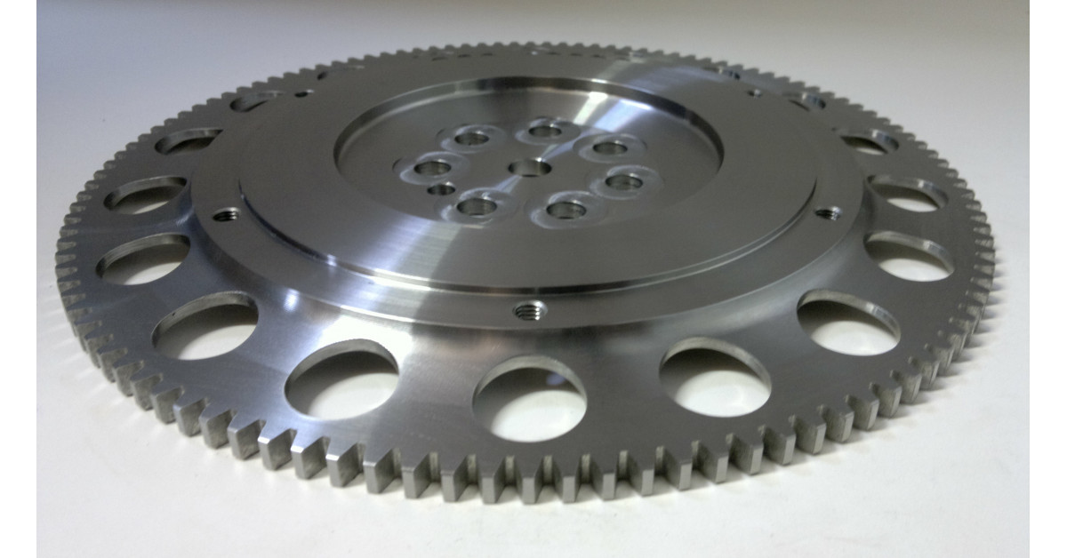 TTV Racing super lite flywheel for Mitsubishi Evo 4 to Evo 9 with 184mm reinforced/race clutch