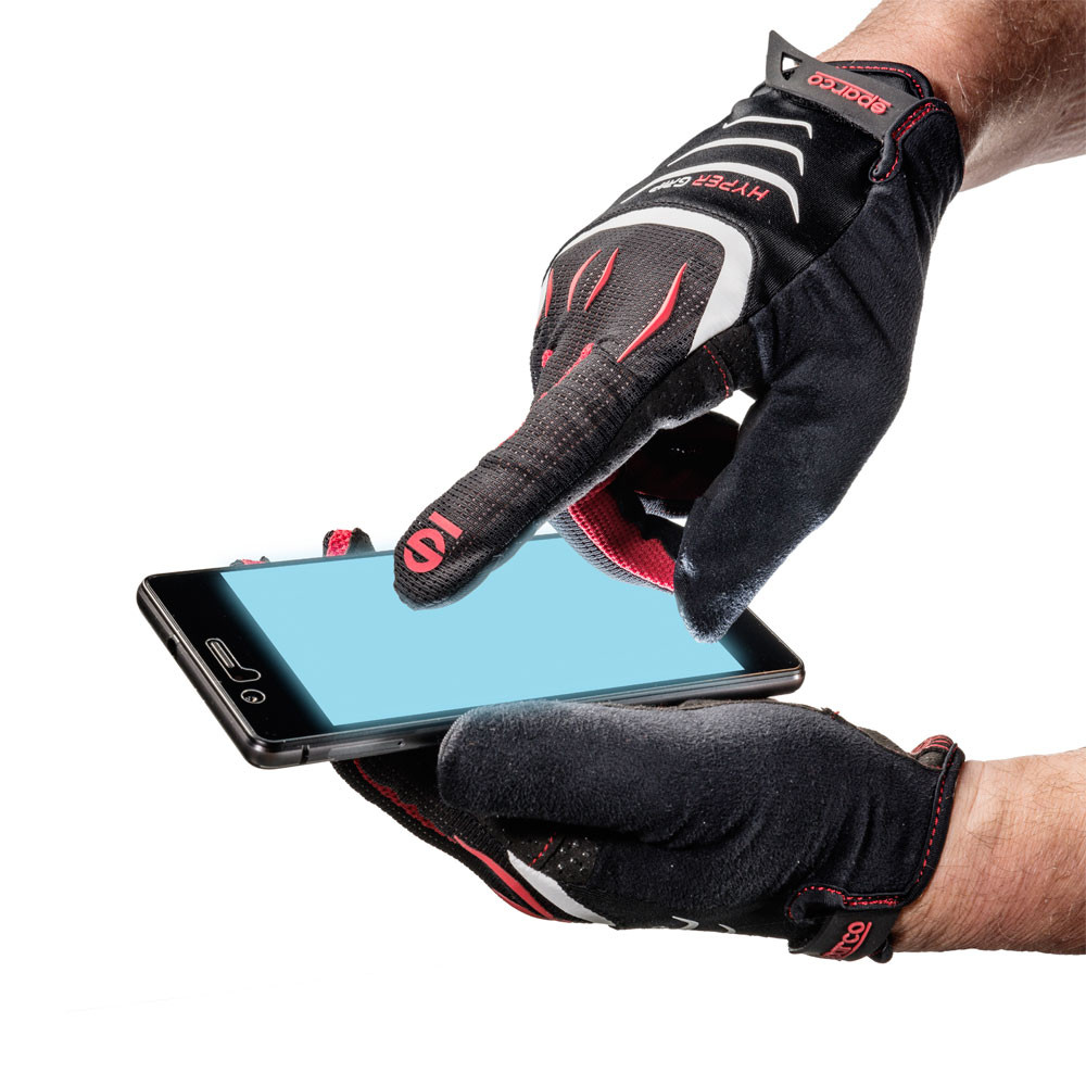 Guanti Hypergrip Sparco Gaming - 002094.NR.12 - 002094NRRS12
