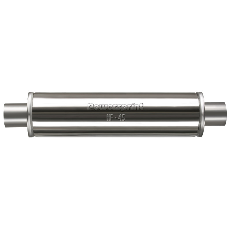 Powersprint stainless steel round intermediate flame guard muffler - PS-906311 - 906311