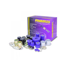 Silent bloc Powerflex voor/achter draagarmpakket Renault Clio 2 172/182 - PF-60K-1001 - PF60K-1001 - 5055676533548