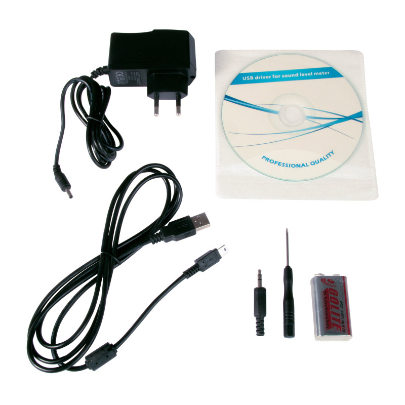 Set complet de sonometru Powersprint - PS-909116 - 909116 - 3661768619735