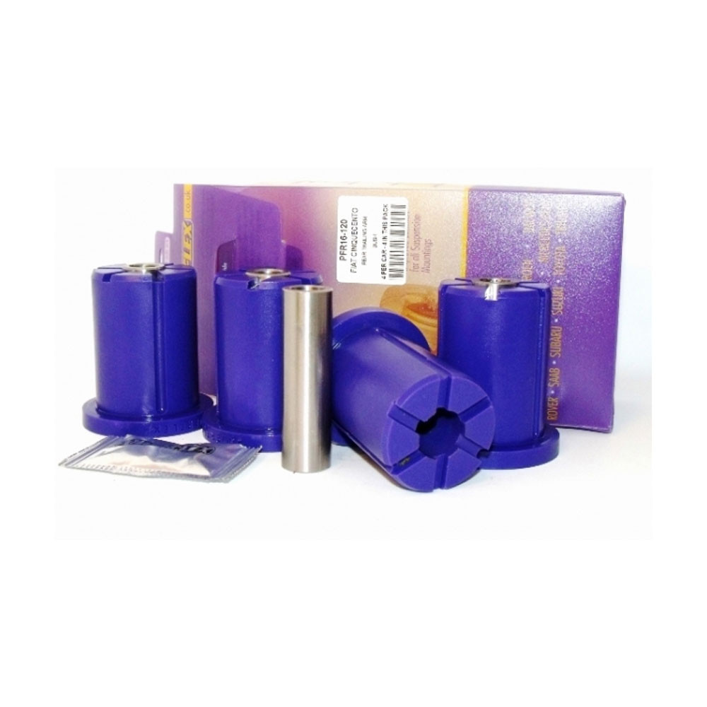 Silentbloc Powerflex pentru brațul spate Fiat Cinquecento (4 bucăți) - PF-R16120-4 - PFR16-120 - 5055676502681