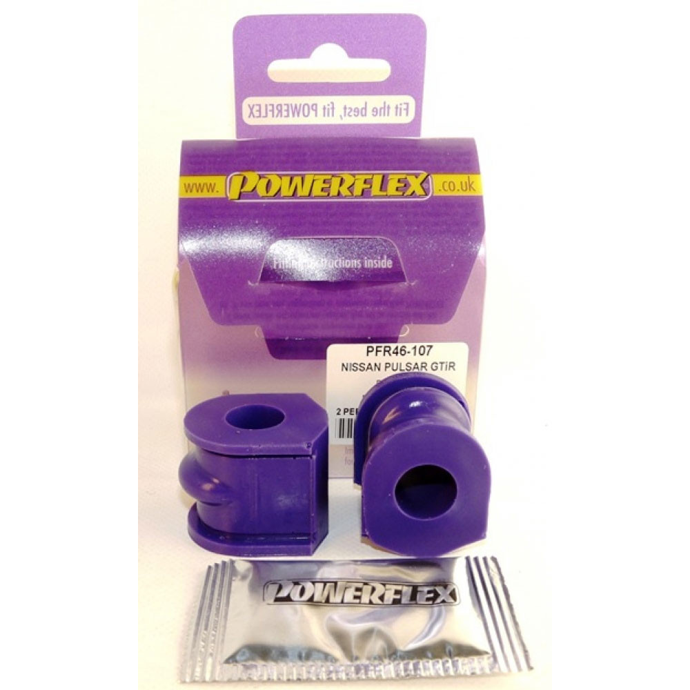 Silentbloc Powerflex pentru bară antiruliu spate Sunny GTiR (2 bucăți) - PF-R46107-2 - PFR46-107 - 5055676505873