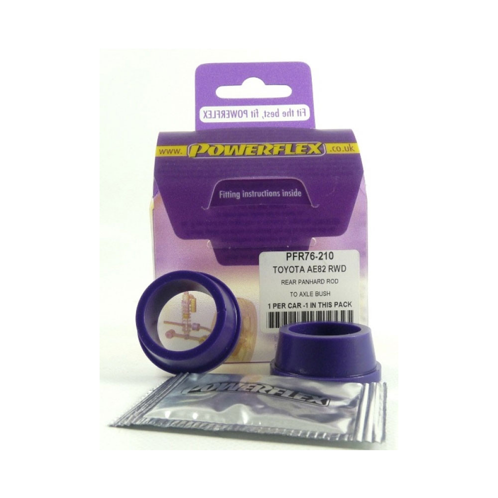 Silentbloc Powerflex pentru bară panhard spate Toyota Corolla AE86 (1 bucată) - PF-R76210 - PFR76-210 - 5055676509093