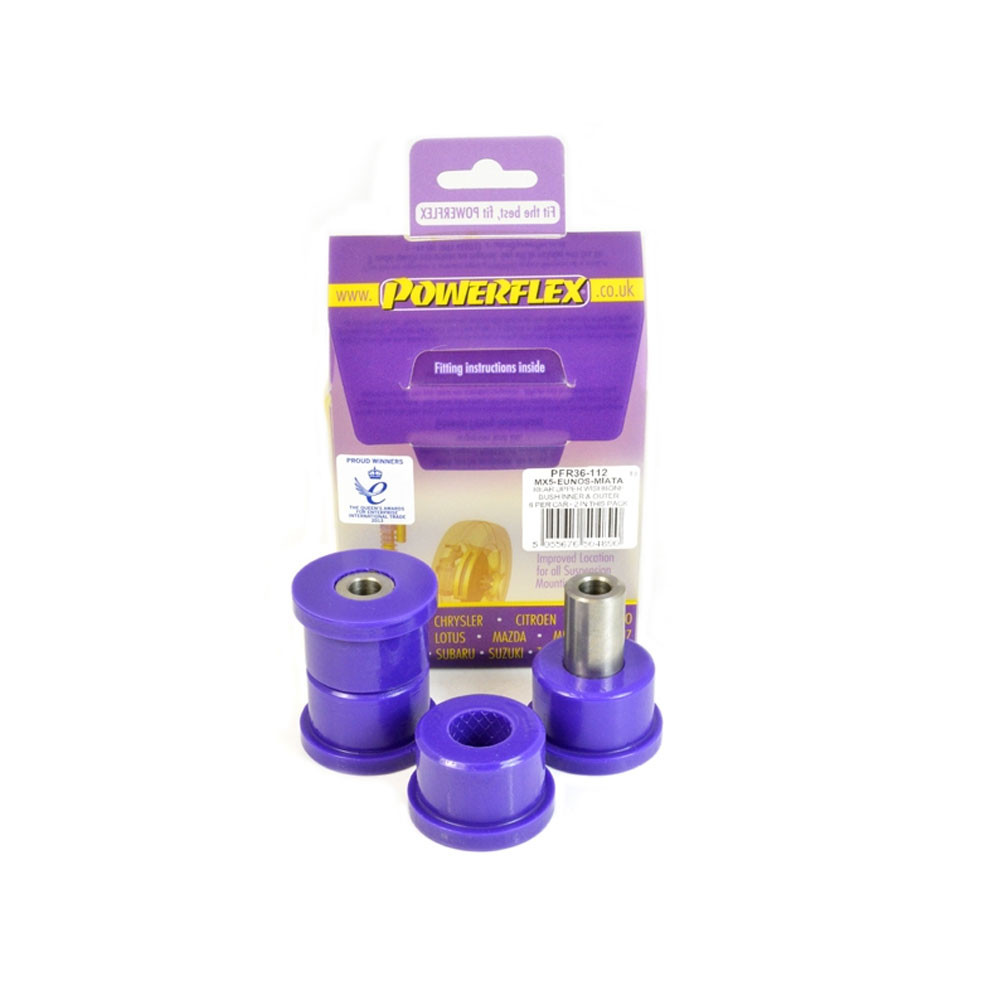 Silentbloc Powerflex braț superior de suspensie exterior pentru Mazda MX5 (2 bucăți) - PF-R36112-2 - PFR36-112 - 5055676504890