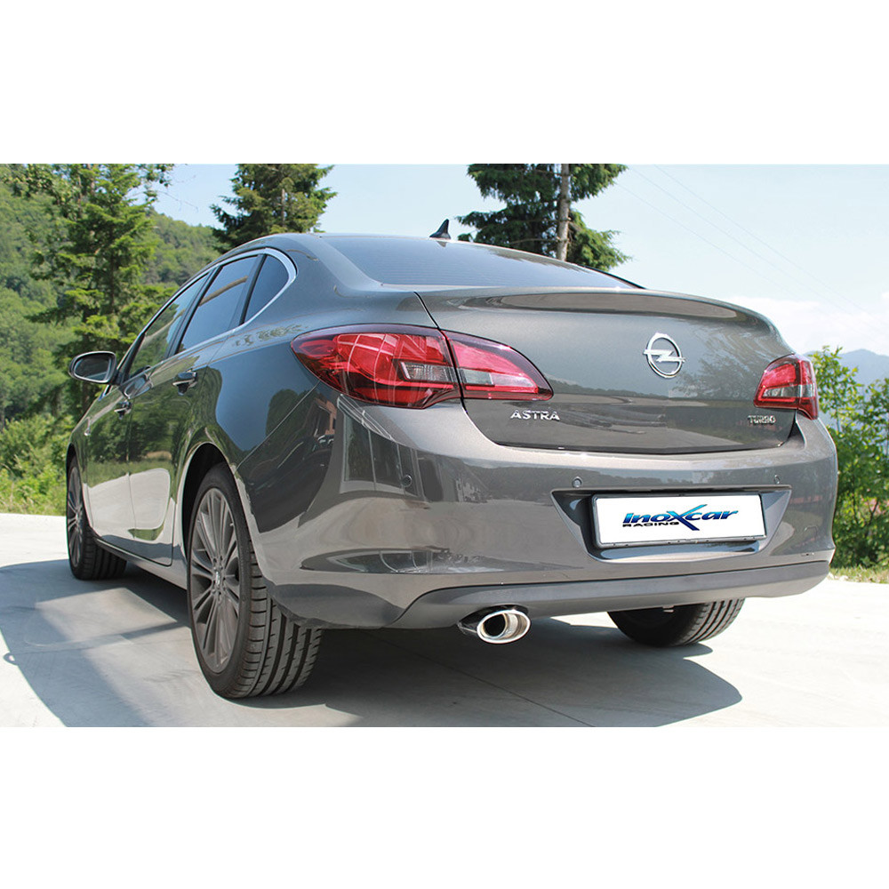 Inoxcar Exhaust Intermediate tube with Silencer OPEL ASTRA J 1.4 TURBO (140HP) Sedan 2015 - IC-TCAS02S - TCAS.02S - 3661768362891