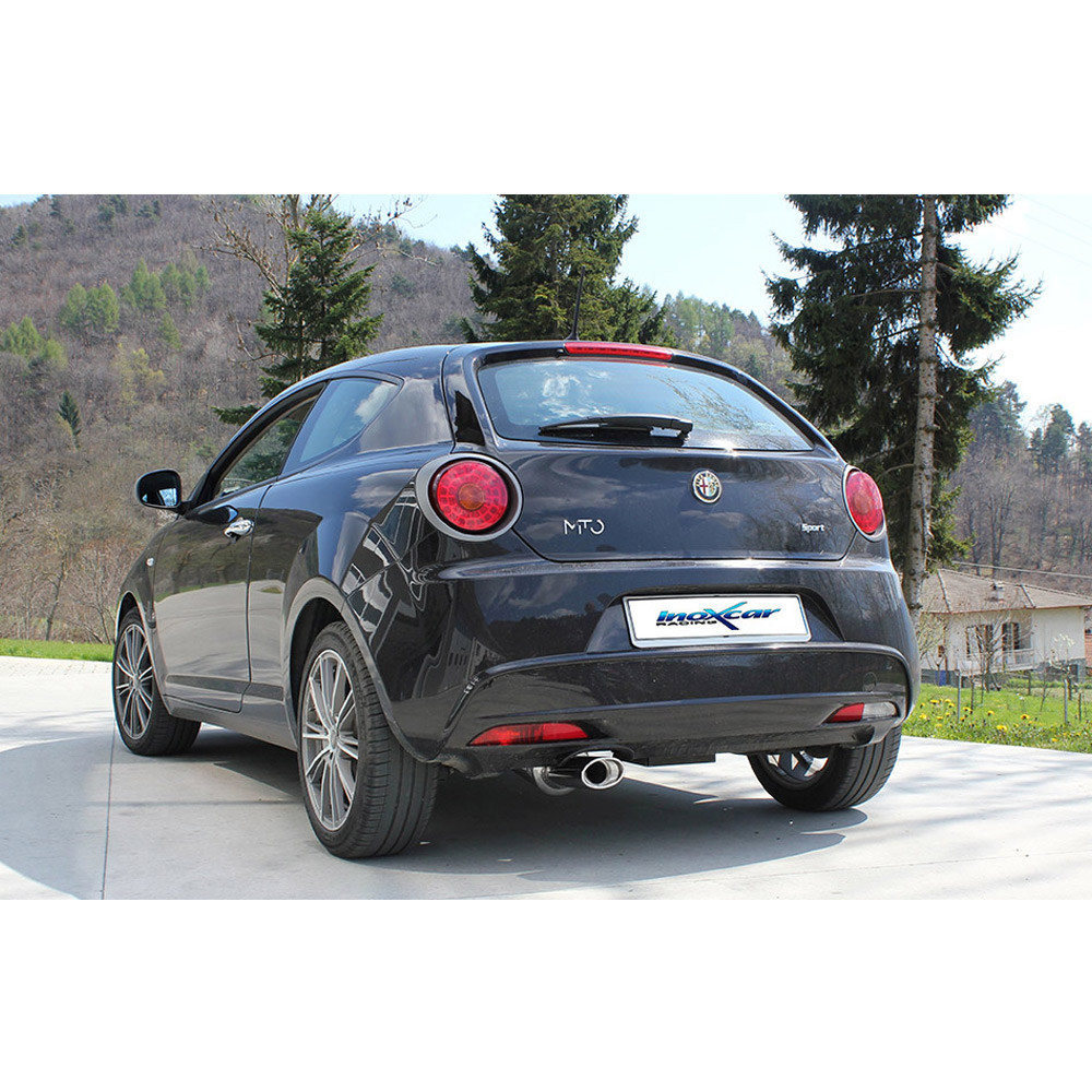 Inoxcar Exhaust Tube before (with flexible) ALFA ROMEO MITO 1.4 TB (155HP) after 2008 diam 55 - IC-TAMITO - TA.MITO - 3661768362709