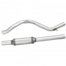 Silencieux central Inox Inoxcar 63.5mm Renault Megane 3 RS 250
