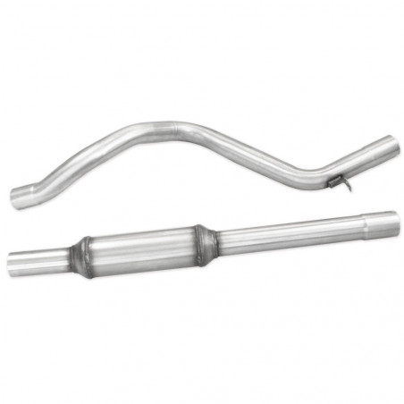 Silencieux central Inox Inoxcar 63.5mm Renault Megane 3 RS 250