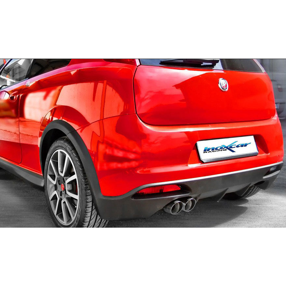 Inoxcar Exhaust Tube before (with flexible) ABARTH PUNTO EVO 1.4 TURBO MultiAir (165HP) after 2010 diam 55 - IC-TAFI01 - TA.FI.01 - 3661768362693