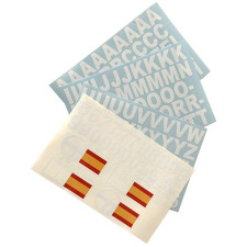Zelfklevend vel Letters/Figuren/Spaanse vlag - DE-LETTRES-SP - 3661768378281