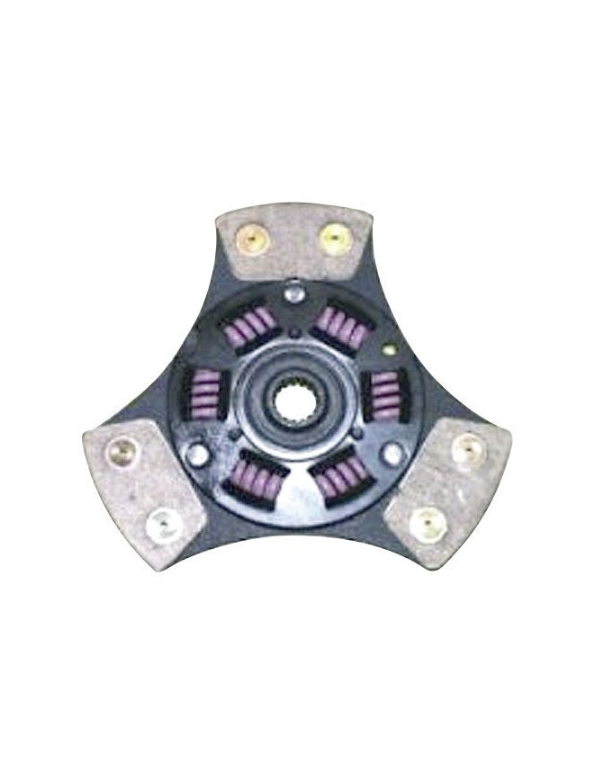 Koppelingsplaat BRATEX 3 gesinterde metalen remblokken 6 verenFiat Uno Turbo 1.3 - EMB-2503 - 2503CX - 3661768286470