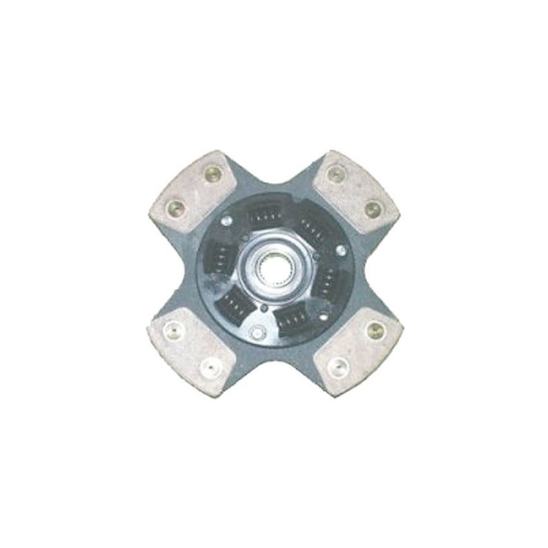 Koppelingsplaat BRATEX 4 blokken gesinterd metaal gedempt 6 verenOpel Corsa B 16s - EMB-2573 - 2573CX - 3661768195505
