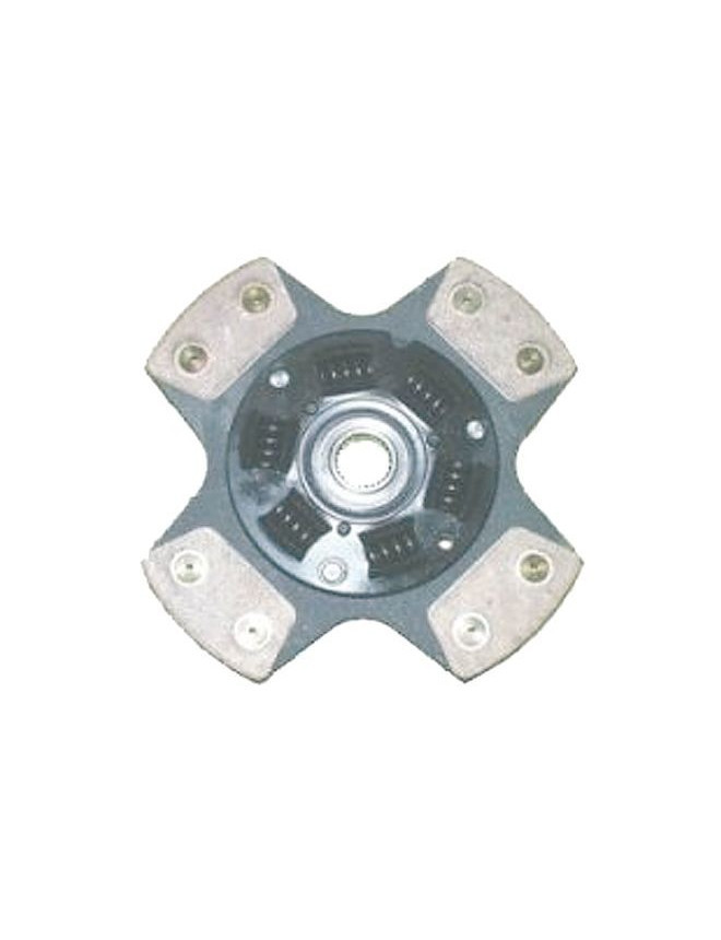 Koppelingsplaat Bratex 4 pads gesinterd metaal gedempt 6 veren Renault R5 GT Turbo / Clio 16s / Williams - EMB-2508 - 2508CX - 3661768195369