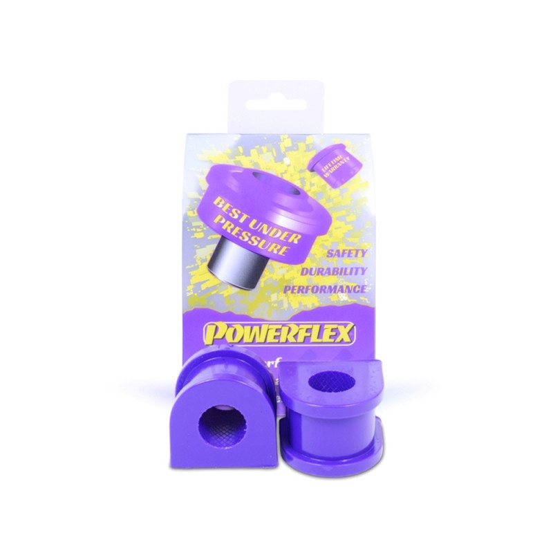 POWERFLEX silent block Voorste anti-roll bar 28mm Land Rover Defender 84-02 - PF-F3210328-2 - PFF32-103-28 - 5055676535382
