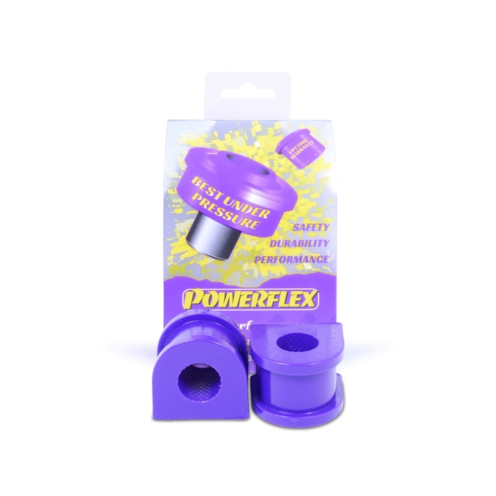 POWERFLEX silent block Voorste anti-roll bar 28mm Land Rover Defender 84-02 - PF-F3210328-2 - PFF32-103-28 - 5055676535382