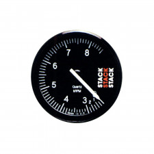 Toerenteller Stack Pro 0-3-8,5 Diameter 80mm Zwart