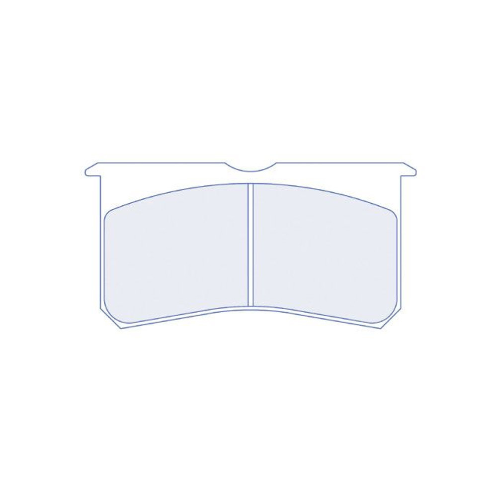 CL Remmen (Carbone Lorraine) RC8 Remblok voor Ford Fiesta R2 - CL-4179-RC8 - 4179RC8 - 3661768472927