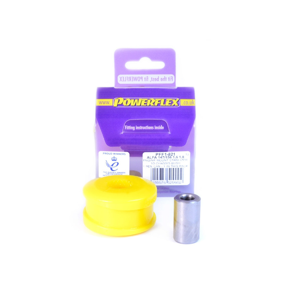Silent Bloc Powerflex Motorsteun Alfa 147/156/GT chassis (1st) - PF-F01821 - PFF1-821 - 5055676529992