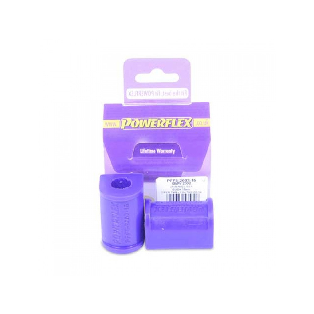 Silentbloc Powerflex anti-ruliu spate sau față, 16 mm, BMW 2002, x2 - PF-F52003-16-2 - PFF5-2003-16 - 5055676535306