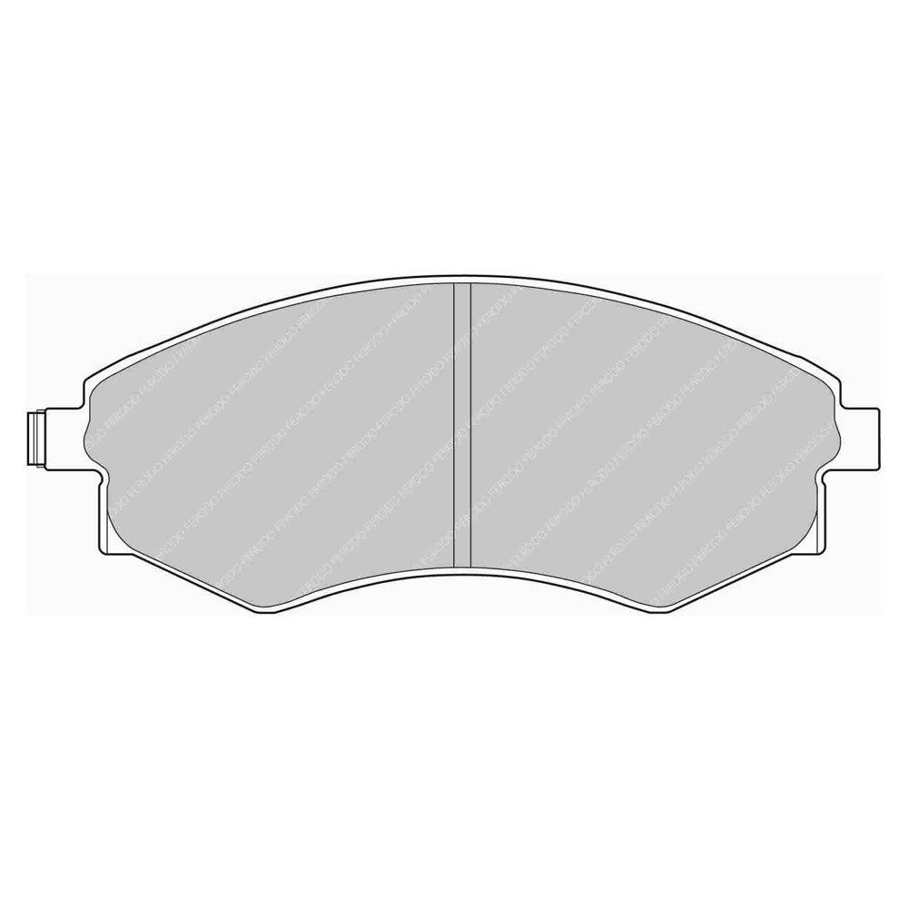 Ferodo DS Performance brake pads front for HYUNDAI Coupe 1.6 16V 03.98 - 04.02 caliper AKEBONO - F-DS600P - FDS600 DS PERF - 3661768790526