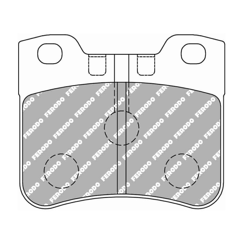 Ferodo DS Performance remblokken voor CITROEN Saxo 1.0 X remklauw 05.96 - 11.98 ATE - F-DS1109P - FDS1109 DS PERF - 3661768789384
