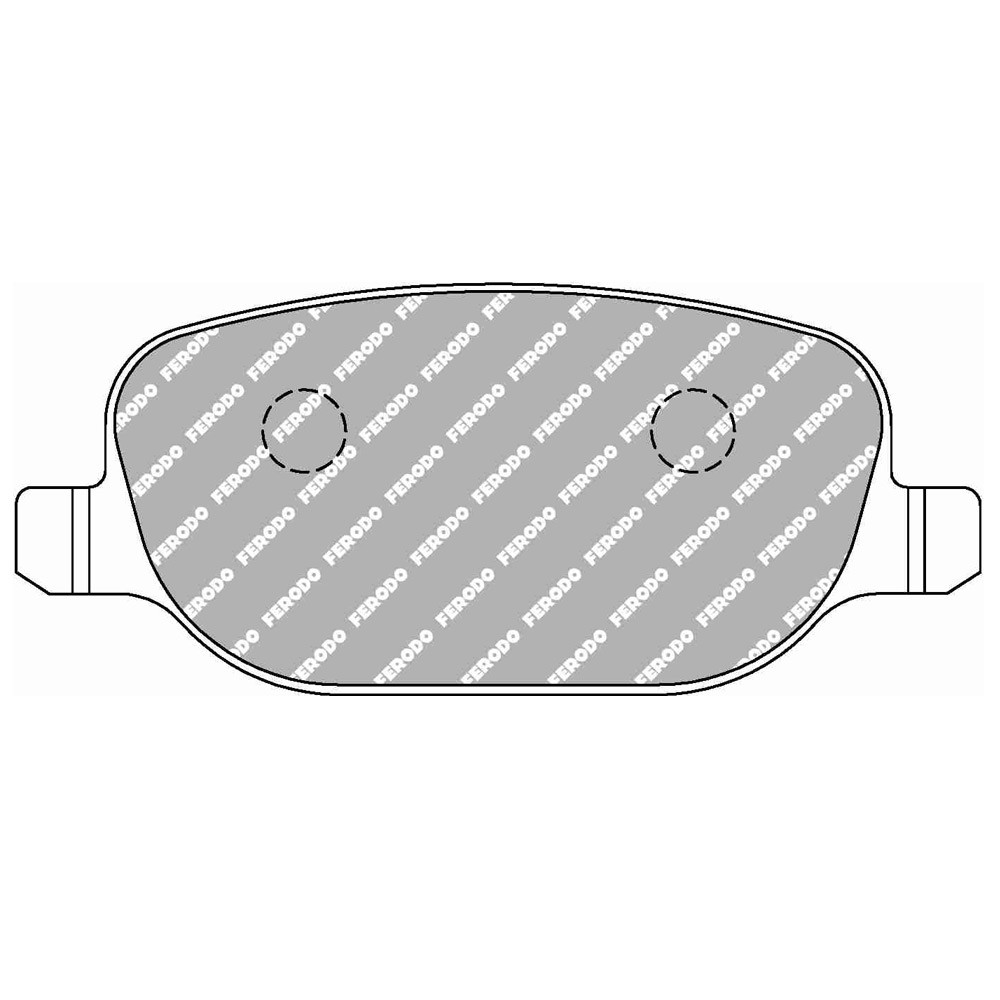 Pastiglie freno posteriore Ferodo DS Performance per ALFA ROMEO 159 1.9 1.9 JTS 09.05 - 11.11 pinza LUCAS/TRW - F-DS1795P - FDS1795 DS PERF - 3661768790021