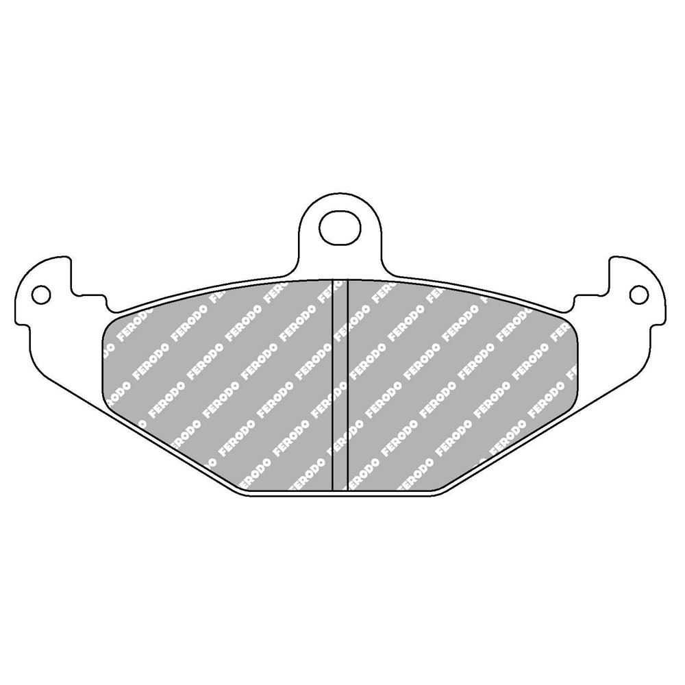 Plaquettes de frein Ferodo DS Performance arrière pour LOTUS Elise 01. Aug 05.02 -  étrier BREMBO - F-DS1560P - FDS1560 DS PERF - 3661768789810