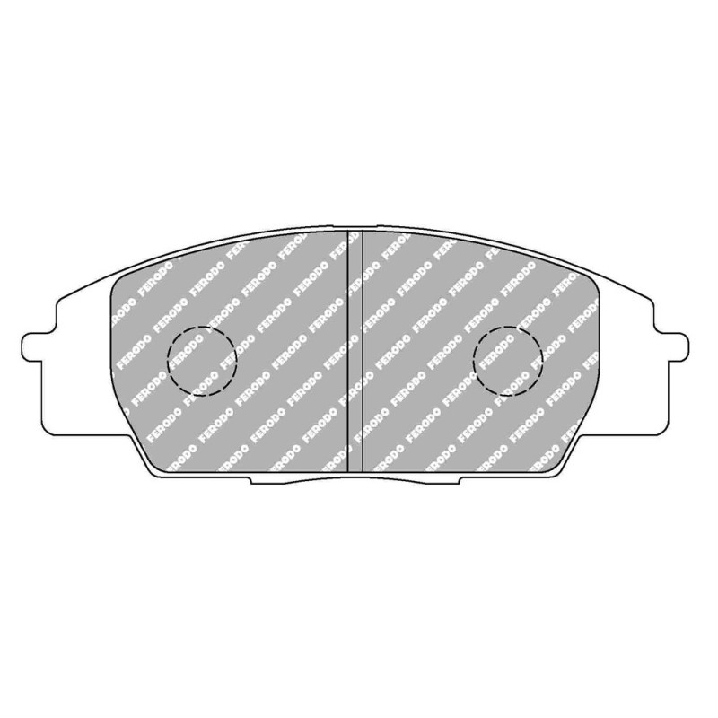 Ferodo DS Performance remblokken voor HONDA Civic 1.7 CTDi 01.02 - 09.05 remklauw SUMITOMO - F-DS1444P - FDS1444 DS PERF - 3661768789728