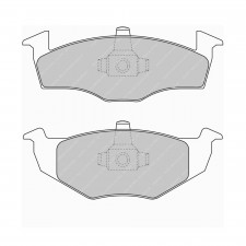 Plaquettes de frein Ferodo DS Performance avant pour SEAT CORDOBA 1.0 i 09.96 - 06.99 étrier VW