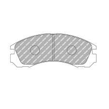 Ferodo DS Performance remblokken voor MITSUBISHI Galant 2.5 V6-24 4x4 11.92 - 08.96 AKEBONO remklauw - F-DS765P - FDS765 DS PERF - 3661768790656