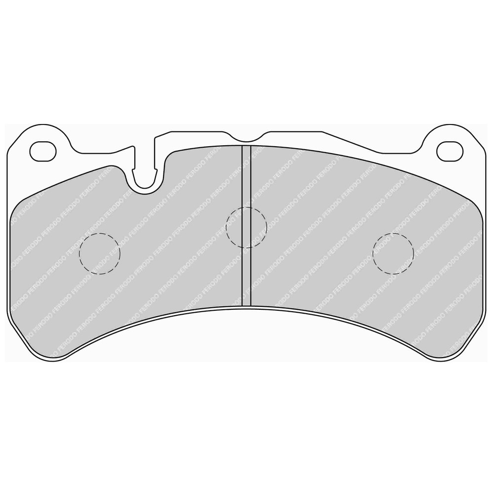 Ferodo DS Performance-remblokken voor FORD AUSTRALIA (FPV) BF Brembo 6POT-voor en 01.06-remklauw achter BREMBO - F-DS4212P - FDS4212 DS PERF - 3661768790229