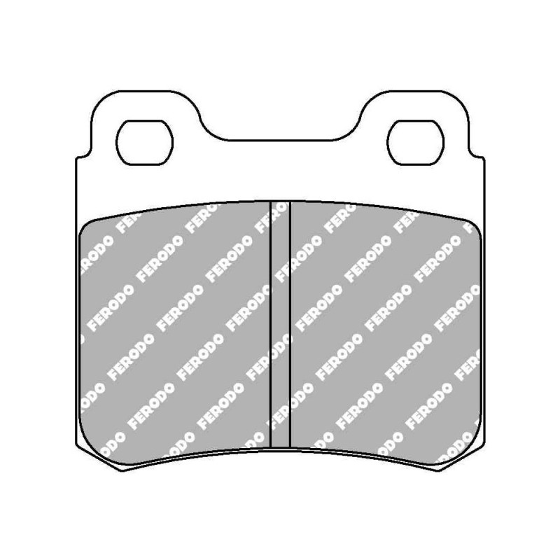 Ferodo DS Performance achterremblokken voor OPEL Astra 1.8 i 16V 06.93 - 01.98 remklauw ATE - F-DS586P - FDS586 DS PERF - 3661768790496