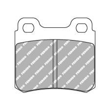Ferodo DS Performance achterremblokken voor OPEL Astra 1.8 i 16V 06.93 - 01.98 remklauw ATE - F-DS586P - FDS586 DS PERF - 3661768790496