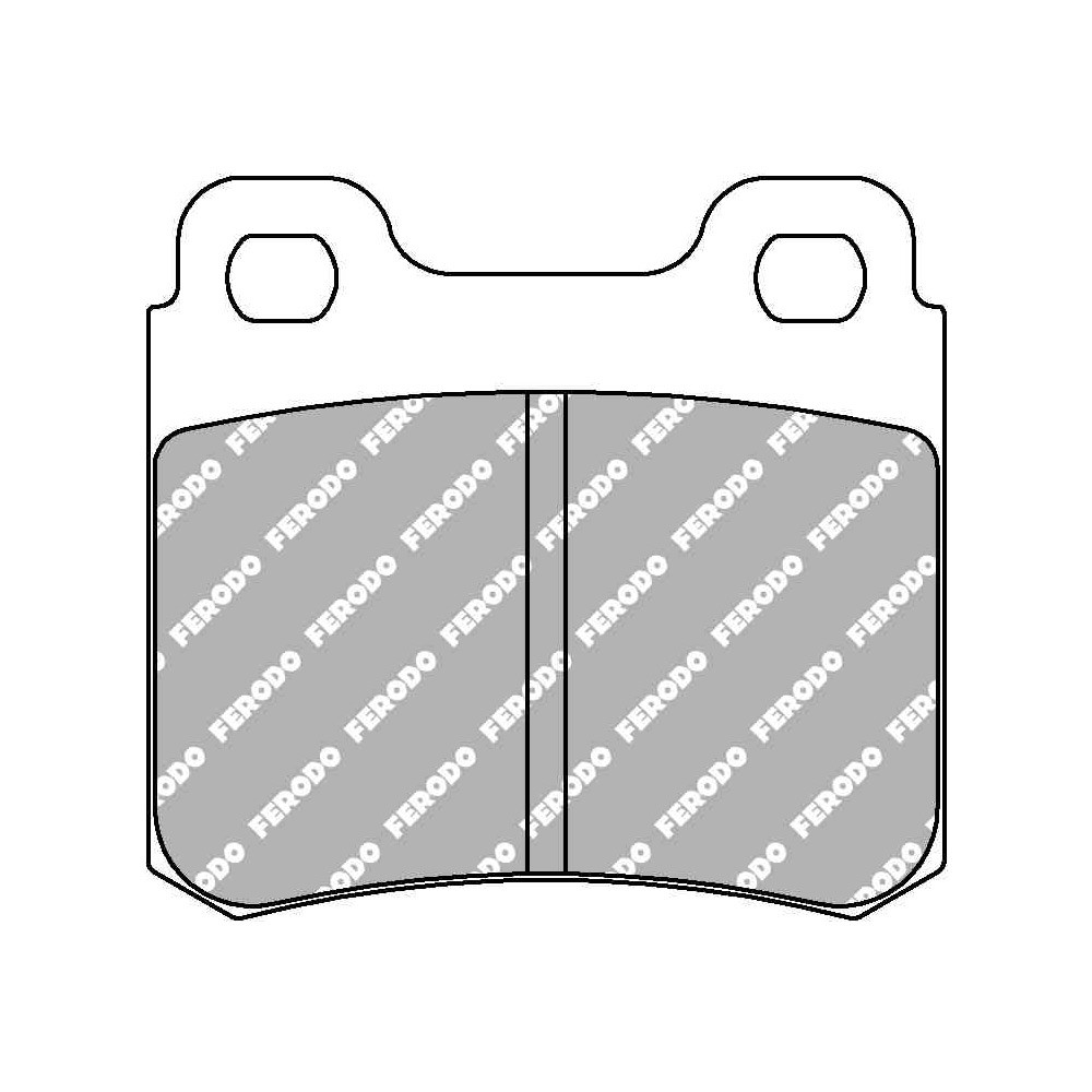 Pastiglie freno posteriore Ferodo DS Performance per OPEL Astra 1.8 i 16V 06.93 - 01.98 pinza ATE - F-DS586P - FDS586 DS PERF - 3661768790496