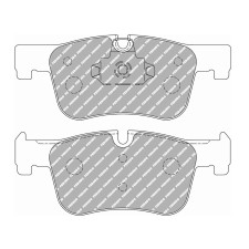 Ferodo DS Performance remblokken voor BMW 1 Reeks 114 d 10.12 - remklauw ATE - F-DS4489P - FDS4489 DS PERF - 3661768790342