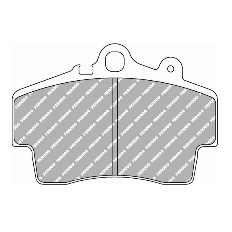 Ferodo DS Performance remblokken voor PORSCHE Boxster 02. Mei 09.96 - 08.99 remklauw BREMBO - F-DS1307P - FDS1307 DS PERF - 3661768789520