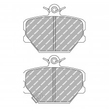 Plaquettes de frein Ferodo DS Performance avant pour SMART CABRIO 0.8 CDI 03.01 - 01.04 étrier BOSCH