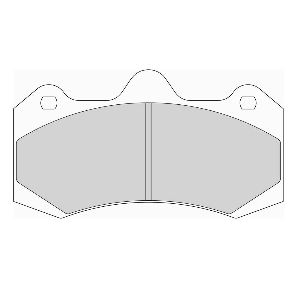 Pastiglie freno Ferodo DS Performance F-DSR3114P - F-DSR3114P - FDSR3114 DS PERF - 3661768791202