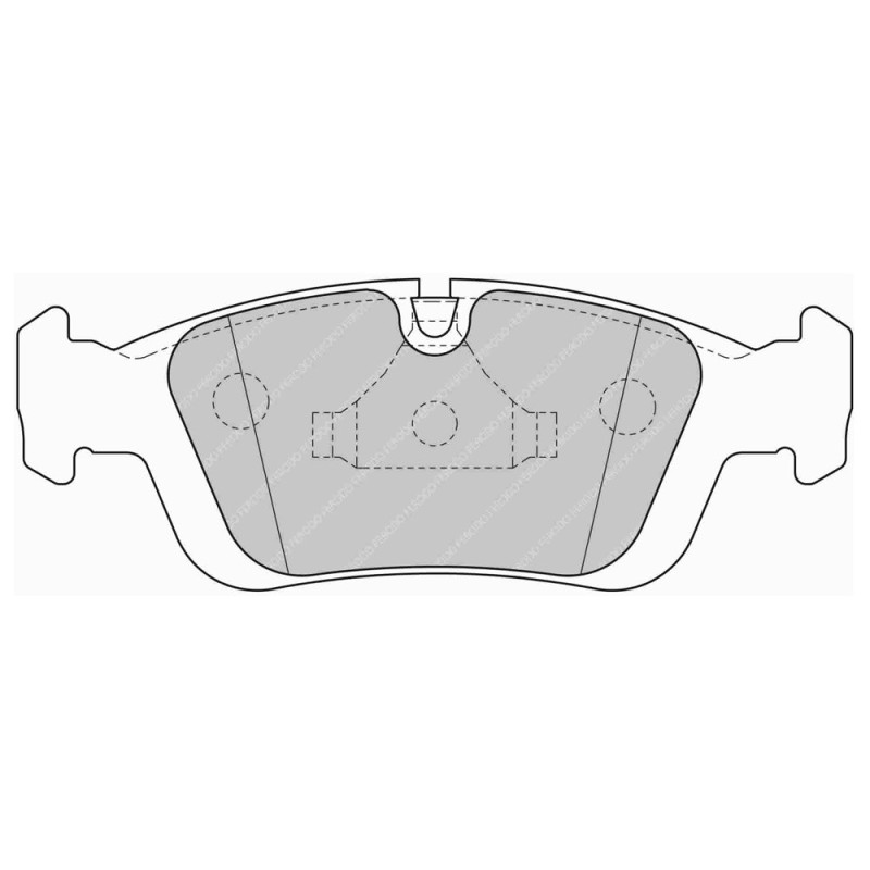 Ferodo DS Performance voorremblokken voor BMW 3 Reeks 323 i 2.5 03.95 - 02.98 remklauw ATE - F-DS1300P - FDS1300 - 3661768789506