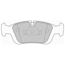 Ferodo DS Performance voorremblokken voor BMW 3 Reeks 323 i 2.5 03.95 - 02.98 remklauw ATE - F-DS1300P - FDS1300 - 3661768789506
