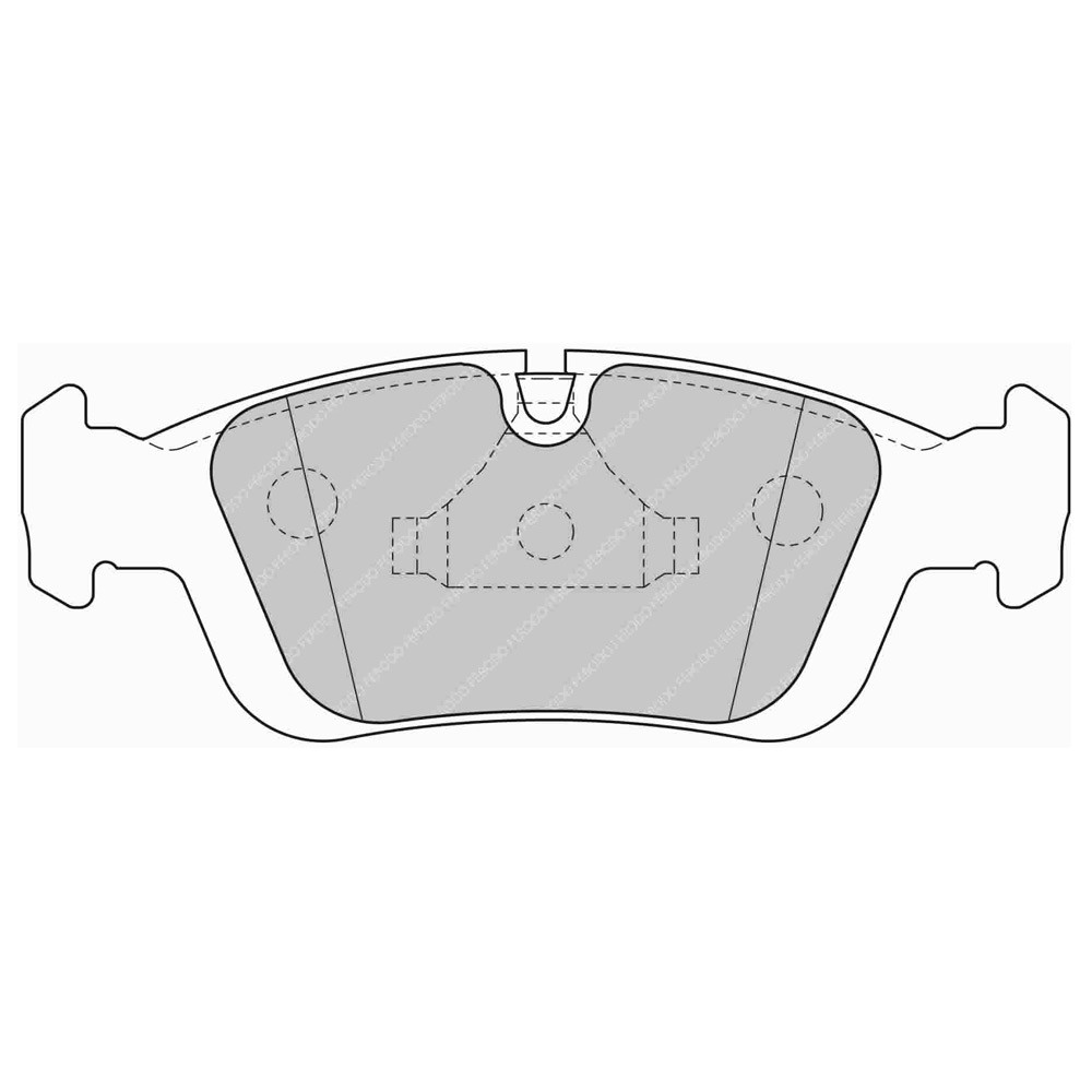 Plaquettes de frein Ferodo DS Performance avant pour BMW 3 Series 323 i 2.5 03.95 - 02.98 étrier ATE - F-DS1300P - FDS1300 - 3661768789506