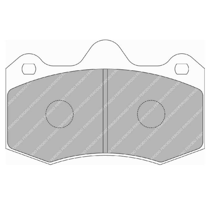 Ferodo DS Performance-remblokken achter voor HOLDEN Commodore VE 3.6 V6,6.0 V8 01.06 - remklauw AP RACING - F-DSR3083P - FDSR3083 DS PERF - 3661768791134