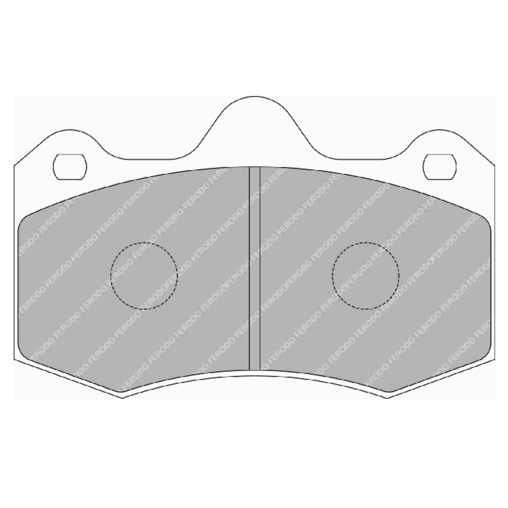 Plaquettes de frein Ferodo DS Performance arrière pour HOLDEN Commodore VE 3.6 V6,6.0 V8 01.06 -  étrier AP RACING - F-DSR3083P - FDSR3083 DS PERF - 3661768791134