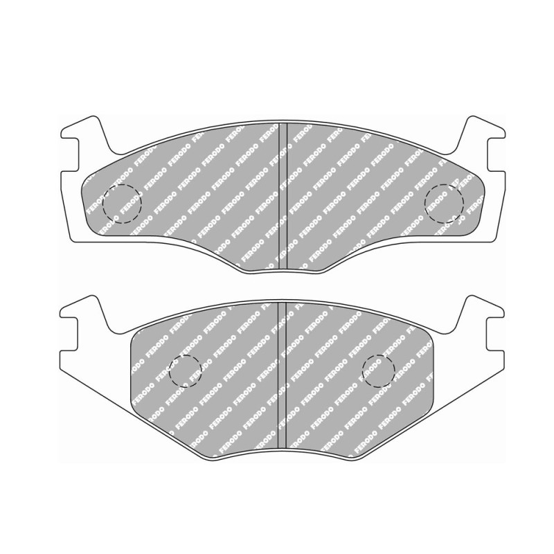 Ferodo DS Performance voorremblokken voor ROVER 100 114 D 10.92 - 12.94 KELGATE remklauw - F-DS392P - FDS392 DS PERF - 3661768790144