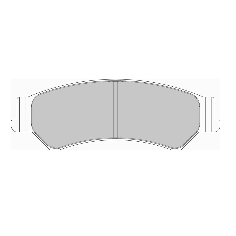 Pastiglie freno Ferodo DS Performance F-DSE6013P - F-DSE6013P - FDSE6013 DS PERF - 3661768790991