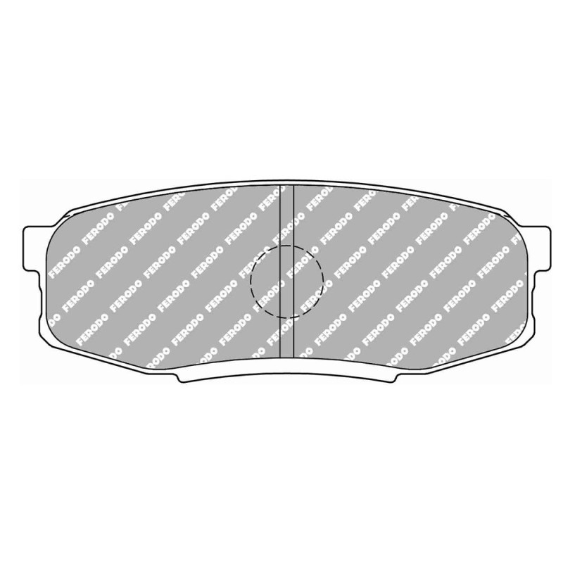 Ferodo DS Performance achterremblokken voor LEXUS LX 570 11.07 - ADVICS remklauw - F-DSE4230P - FDSE4230 DS PERF - 3661768790960