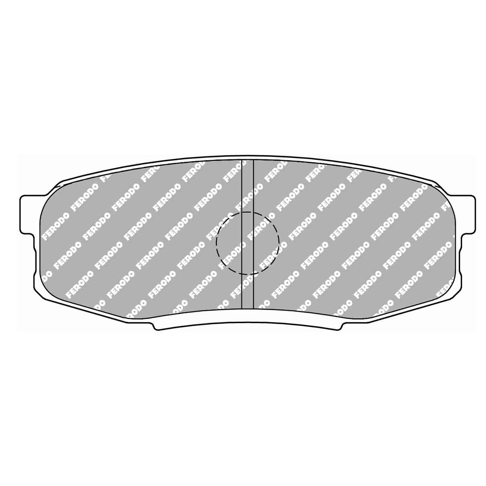 Ferodo DS Performance achterremblokken voor LEXUS LX 570 11.07 - ADVICS remklauw - F-DSE4230P - FDSE4230 DS PERF - 3661768790960