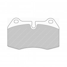 Pastiglie freno anteriori Ferodo DS Performance per BMW Serie 725 tds 04.96 - 11.01 pinza BREMBO